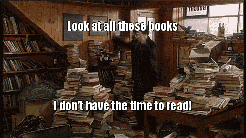 too many books so little time