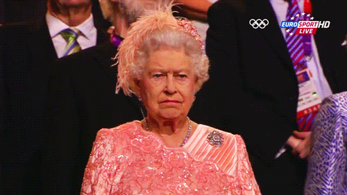 The Queen does not approve.